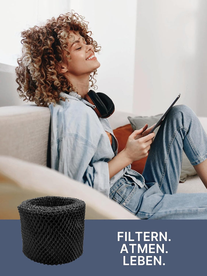 Comedes Ersatzfilter für Philips HU4816 Luftbefeuchter | kompatibel mit FY2402/30 Originalfilter | h
