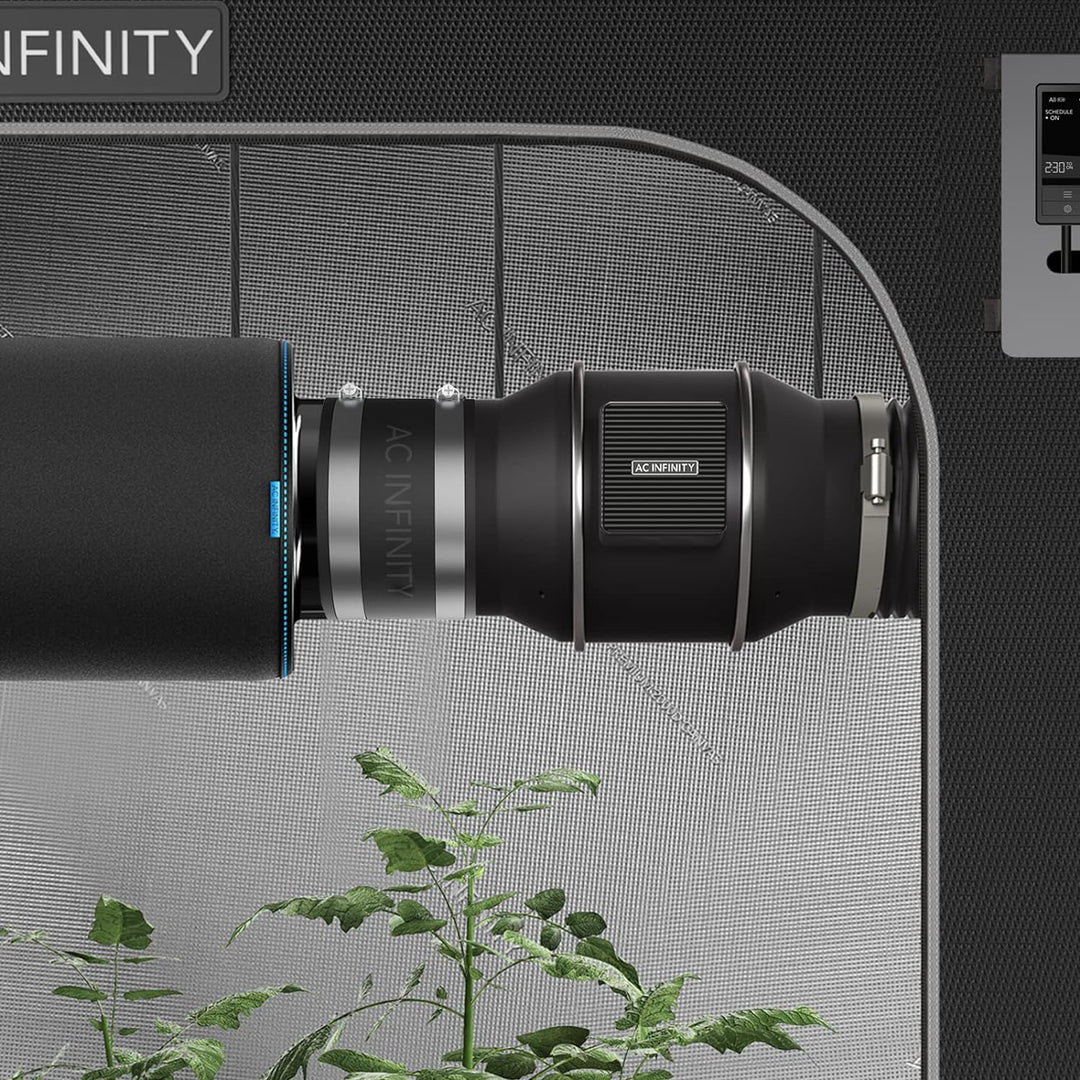 AC Infinity Geräuschreduzierungsschelle 15,2 cm, Kanalkupplung mit Edelstahlklemmen, flexible Gummik