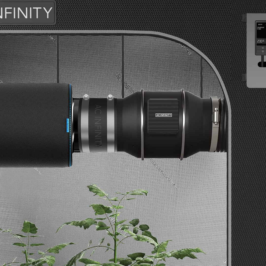 AC Infinity Geräuschreduzierende Klemme, Rohrverbinder mit | Edelstahlklemmen, flexible Gummikupplun
