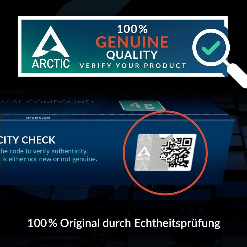 ARCTIC MX-4 (45 g) - Premium Performance Wärmeleitpaste für alle Prozessoren (CPU, GPU - PC, PS4), s