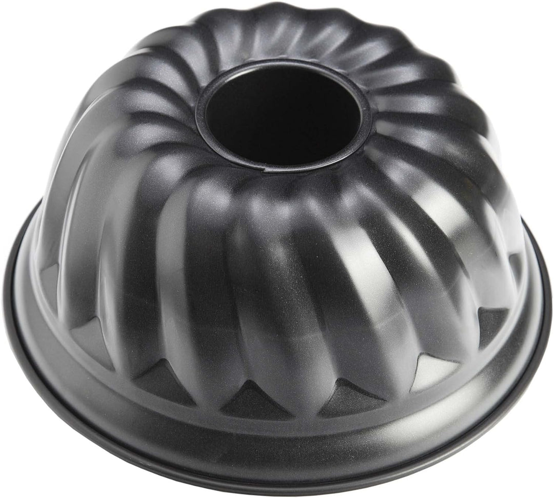 Zenker 7408 Frankfurter Kranz Backform, runde Kuchenform Ø 28 cm &amp; Z6527 Gugelhupfform Ø 25 cm, Kuch