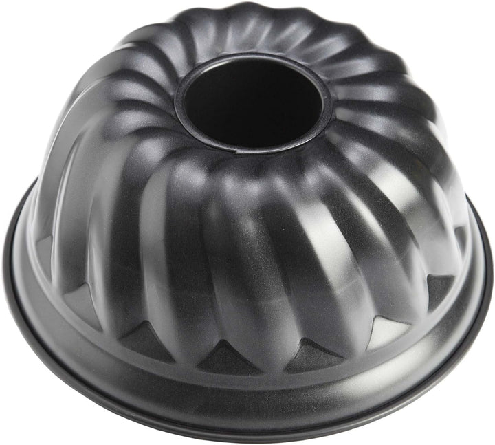 Zenker 7408 Frankfurter Kranz Backform, runde Kuchenform Ø 28 cm &amp; Z6527 Gugelhupfform Ø 25 cm, Kuch