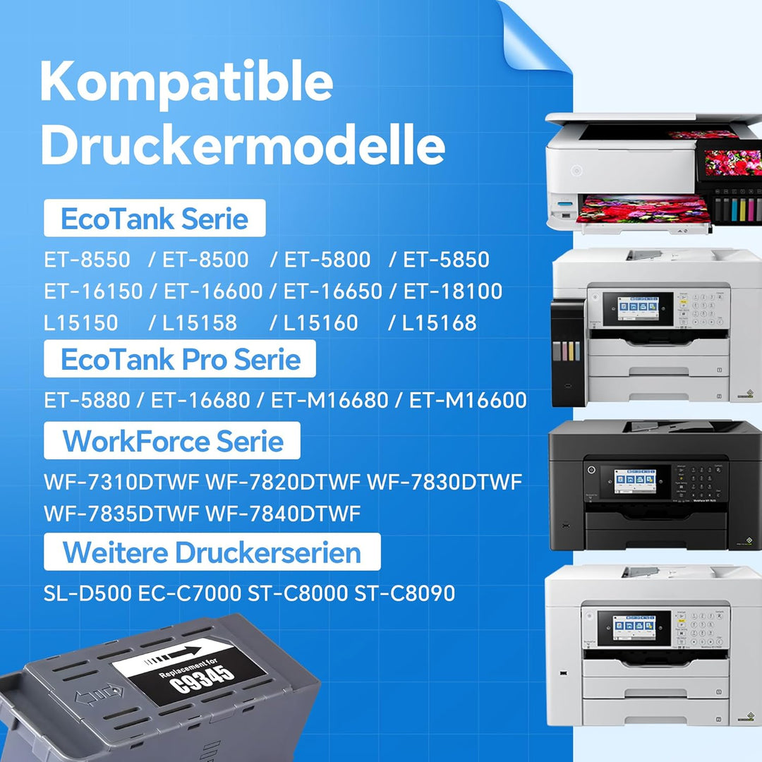 PXMB9/C9345 (C12C934591) Wartungsbox kompatibel mit epson ecotank et-8550 et 8550 et-8500 et 8500 ET