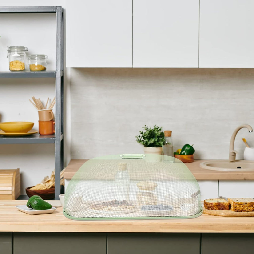 HEMOTON Eisen Lebensmittel Abdeckung Haube Fliegenhaube Metall Abdeckhaube Fliegenhauben Für Lebensm