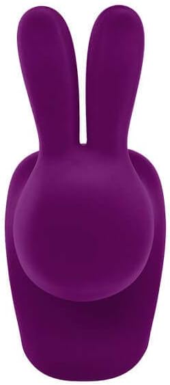 QEEBOO 90009VI RABBIT Chair Baby Velvet Finish, Violett