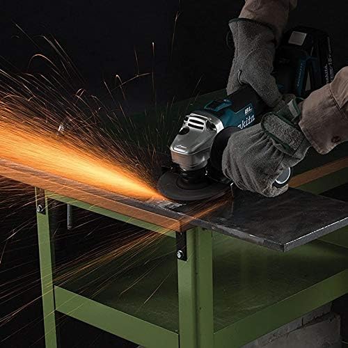 Makita DGA506 Akku Winkelschleifer ohne Akku/Ladegerät, Blau ohne Akku ohne Ladegerät, ohne Akku ohn