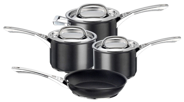 Circulon Infinite topfset induktion 4 teilig - Antihaft-Töpfe und kochtopf set mit Edelstahldeckeln