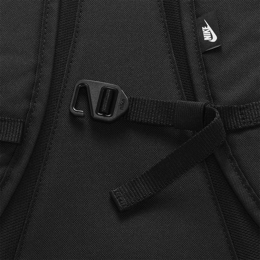 Nike Rucksack für Sport Freizeit Reise Schule Outdoor Backpack Hayward, Farbe:Schwarz, Artikel:-010