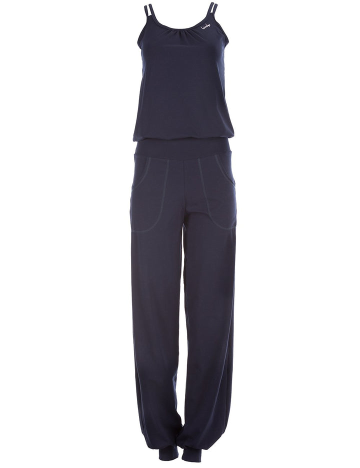 Winshape Damen Jumpsuit WJS1, Fitness Freizeit Sport Yoga Pilates XS night-blue, XS night-blue