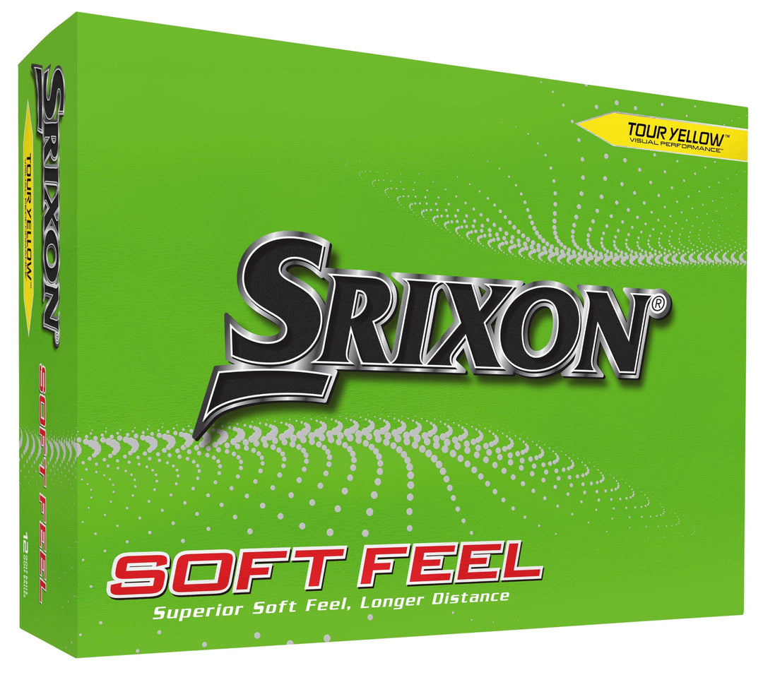 Srixon Soft Feel Golfbälle, Herren, Standard gelb, gelb