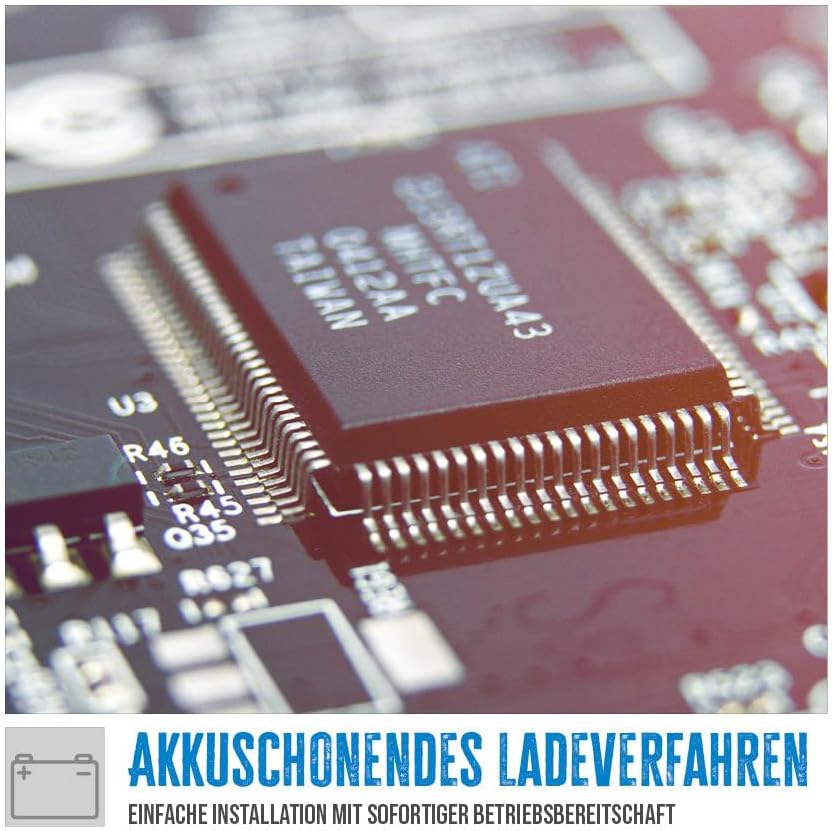 Güde Automatik Batterieladegerät GAB 12V/6V-10A (autom. Inverter-Batterielader für 6/12 V Batterien,