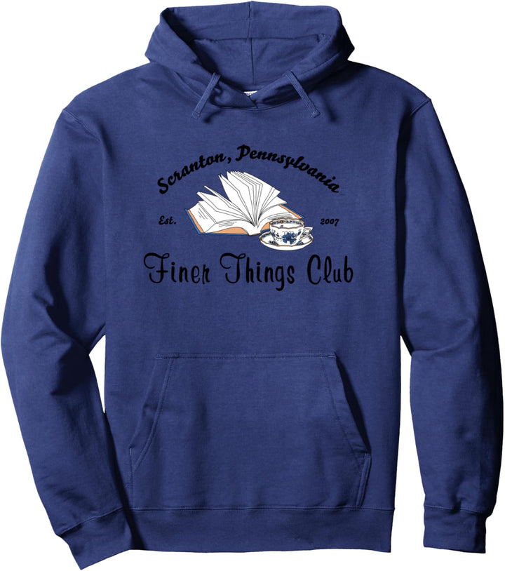 The Office Club für feinere Dinge mit Buch Pullover Hoodie