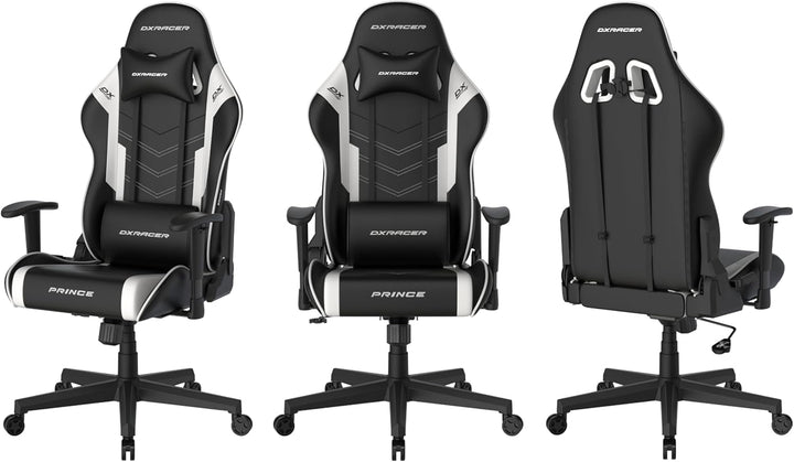 DXRacer Prince L PF132 Gaming-/ Büro-/ Schreibtischstuhl, mit Wippfunktion Gaming Stuhl Höhenverstel