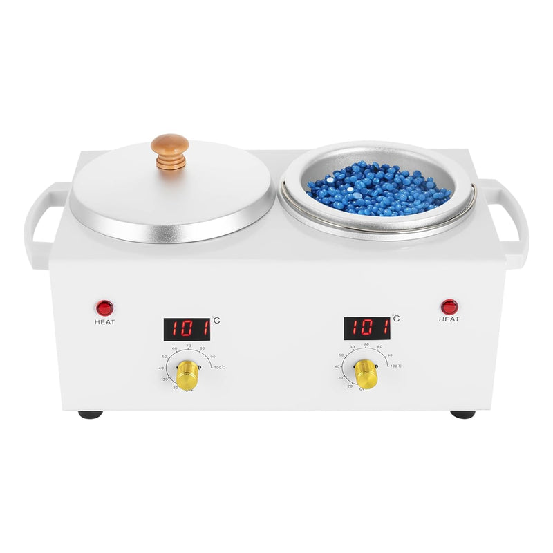 Doppeltopf Wachswärmer Waxing Set, Professionelles Waxing Maschine für die Haarentfernung zu Hause 2