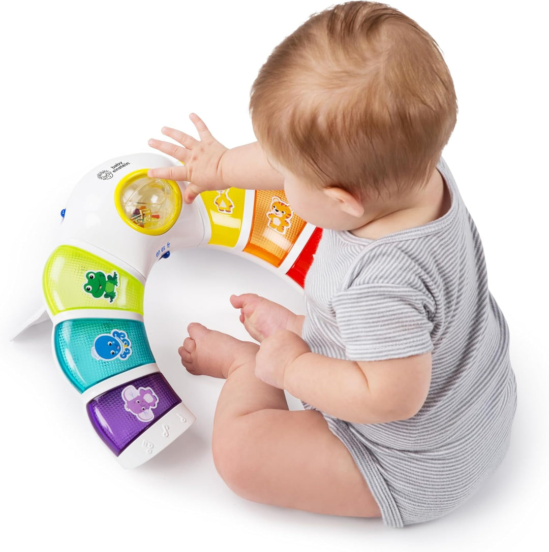 Baby Einstein, Glow & Discover Light Bar, Babyspielzeug mit Lichtern, Melodien & Rassel, 3 Modi: Tie