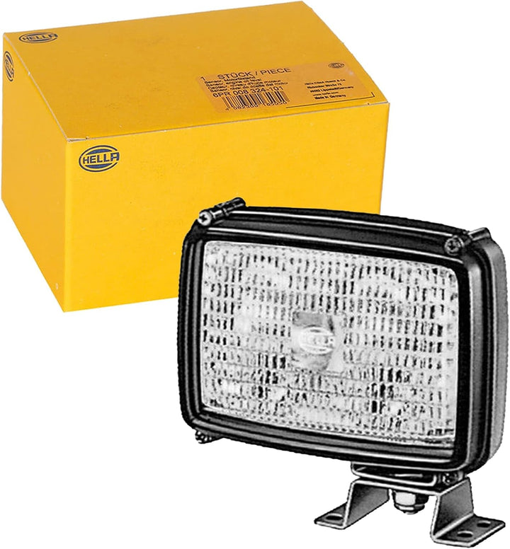 HELLA - Halogen-Arbeitsscheinwerfer - Double-Beam - 24/12V - Schraubanschluss/Anbau - 4-Punkt Befest