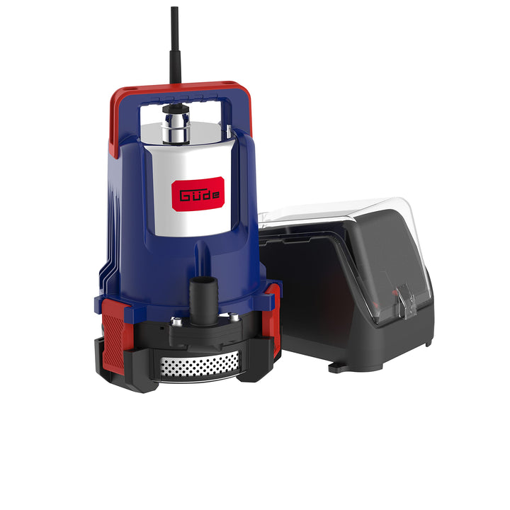 Güde 58569 Akku Klarwassertauchpumpe KTP 18-0 (18 V, 2000 l/h, max. Förderhöhe 7 m, max. Eintauchtie