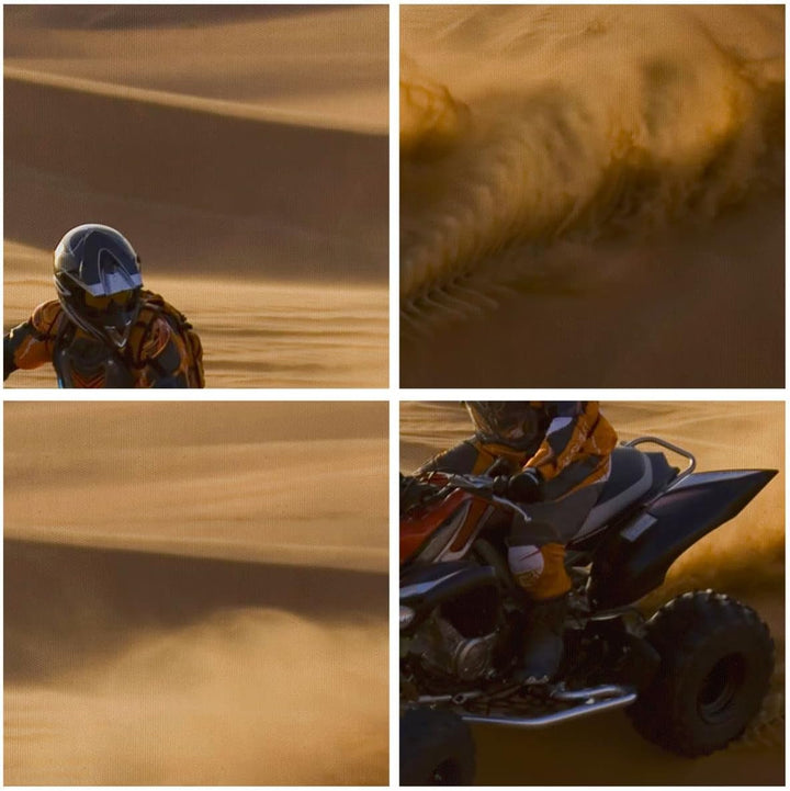 Bilder auf Leinwand Safari Rallye Wettkämpfe Sport Leinwandbild 70x50cm Wandbilder Dekoration Wohnzi