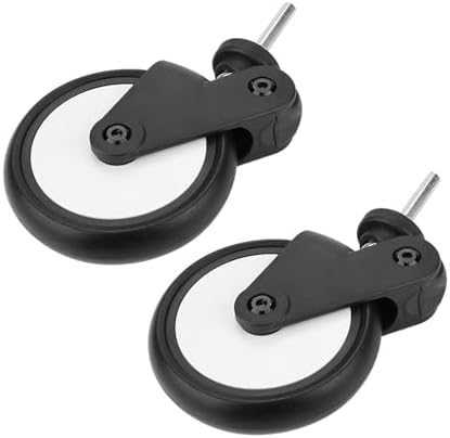 lyrlody 1 Paar Gummiräder für Kinderwagen Ersatzräder für Universal-Kinderwagen Vorder- / Hinterrad