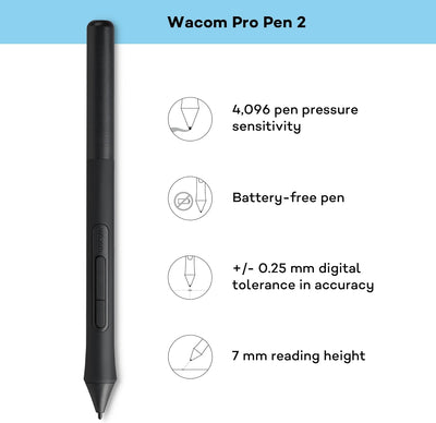 Wacom Intuos Small Zeichentablett - Tablet zum Zeichnen & zur Fotobearbeitung mit druckempfindlichem