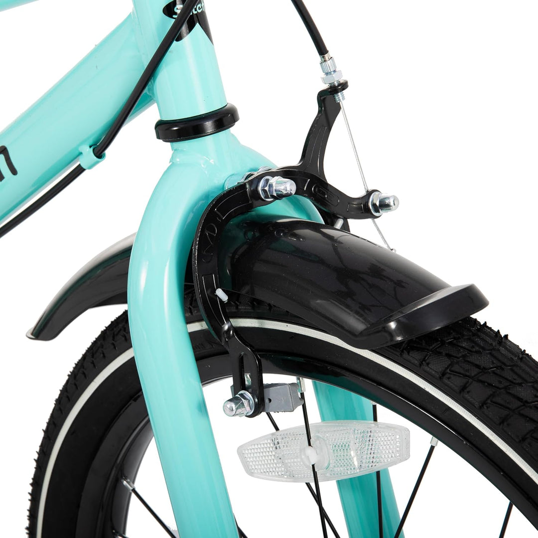 STITCH Kinderfahrrad 14/16/18/20 Zoll für Mädchen und Jungen im Alter von 3 bis 13 Jahren, 14/16/18/