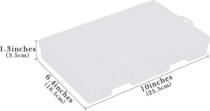 Linkidea Batterie-Organizer-Aufbewahrungskoffer – Tragbare Batteriebox für 60 AA- und 40 AAA-Batteri