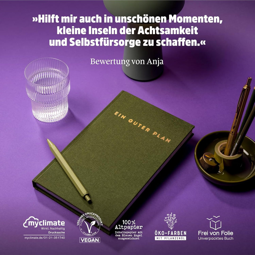 Ein guter Plan Zeitlos – Ganzheitlicher Terminkalender für mehr Achtsamkeit und weniger Stress – Und