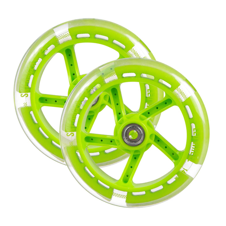 Apollo City Scooter 145mm Ersatzräderset Pro Wheels - ABEC 7 Kugellager, Roller Rad Ersatz-Räder pas