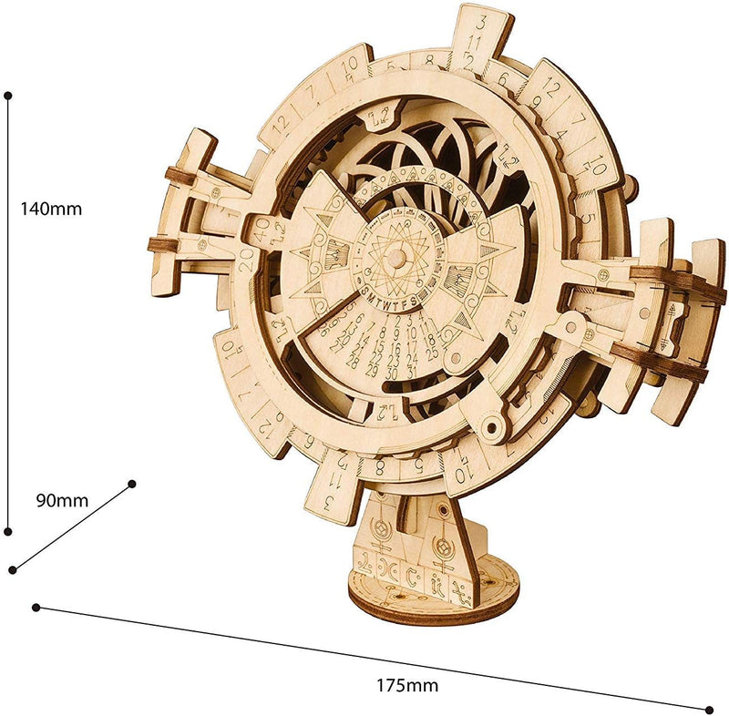 ROKR Perpetual Calendar-3D-Holzbausatz/Mechanische Modelle/Modellbau Mechanische Modellbau Kits Für