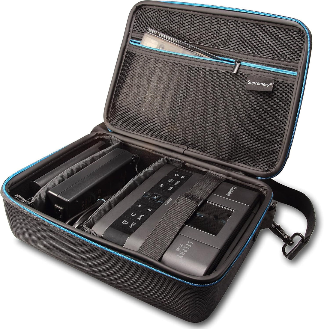 Supremery Tasche kompatibel mit Canon Selphy CP1200 CP1300 CP1500 Case Schutz-Hülle Etui Tragetasche