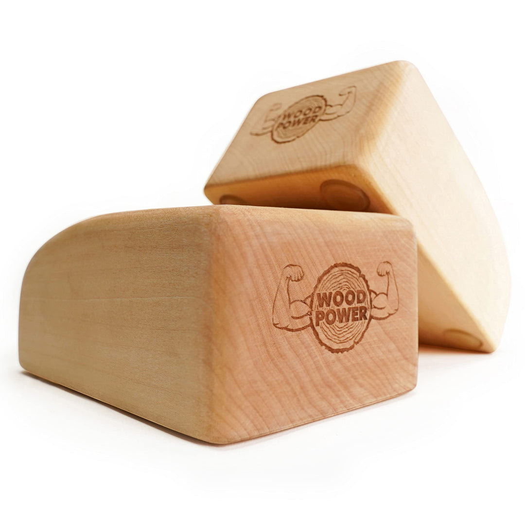 WOODPOWER BalanceBlocks - I Handstand-Klötze &amp; Yoga Block in einem - unterstütze Deine Handgelenke b