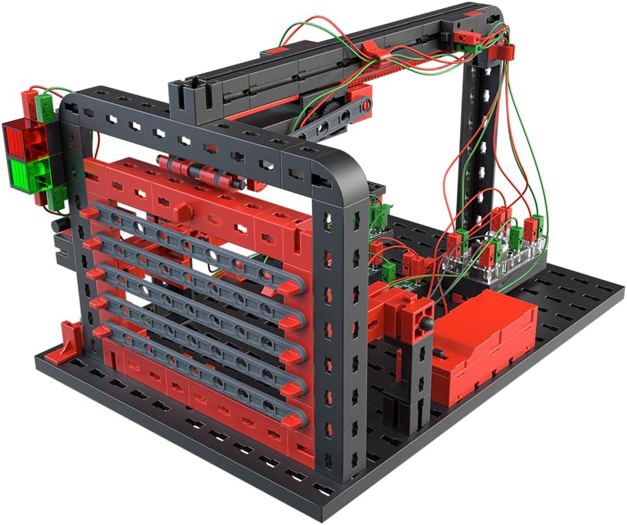 fischertechnik 559883 PROFI E-tronic – Elektronik Bausatz für Kinder ab 9 Jahren, Experimentierkaste