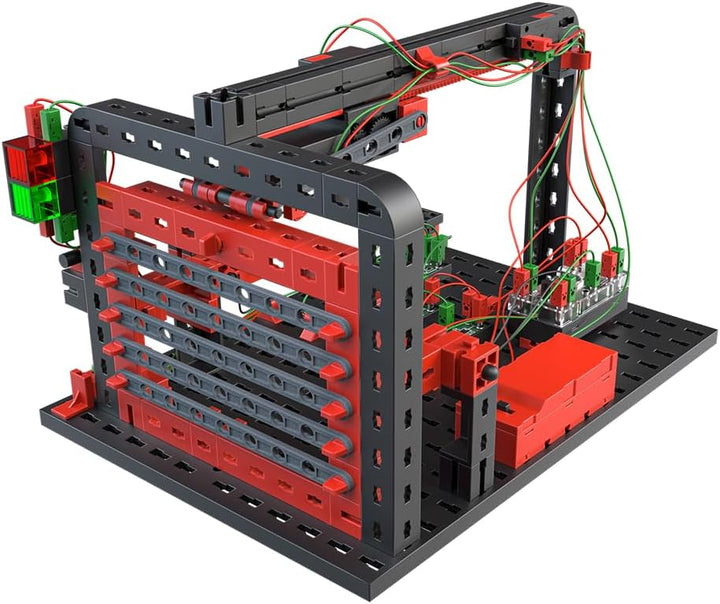 fischertechnik 559883 PROFI E-tronic – Elektronik Bausatz für Kinder ab 9 Jahren, Experimentierkaste