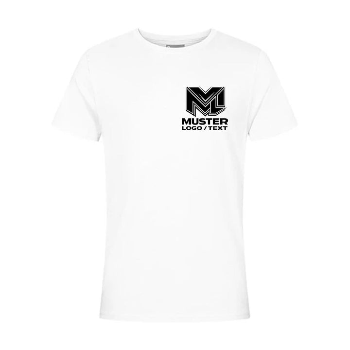 Herren Strapazierfähiges Workwear T-Shirt personalisierbar mit Logo oder Text | 60% Baumwolle 40% Po