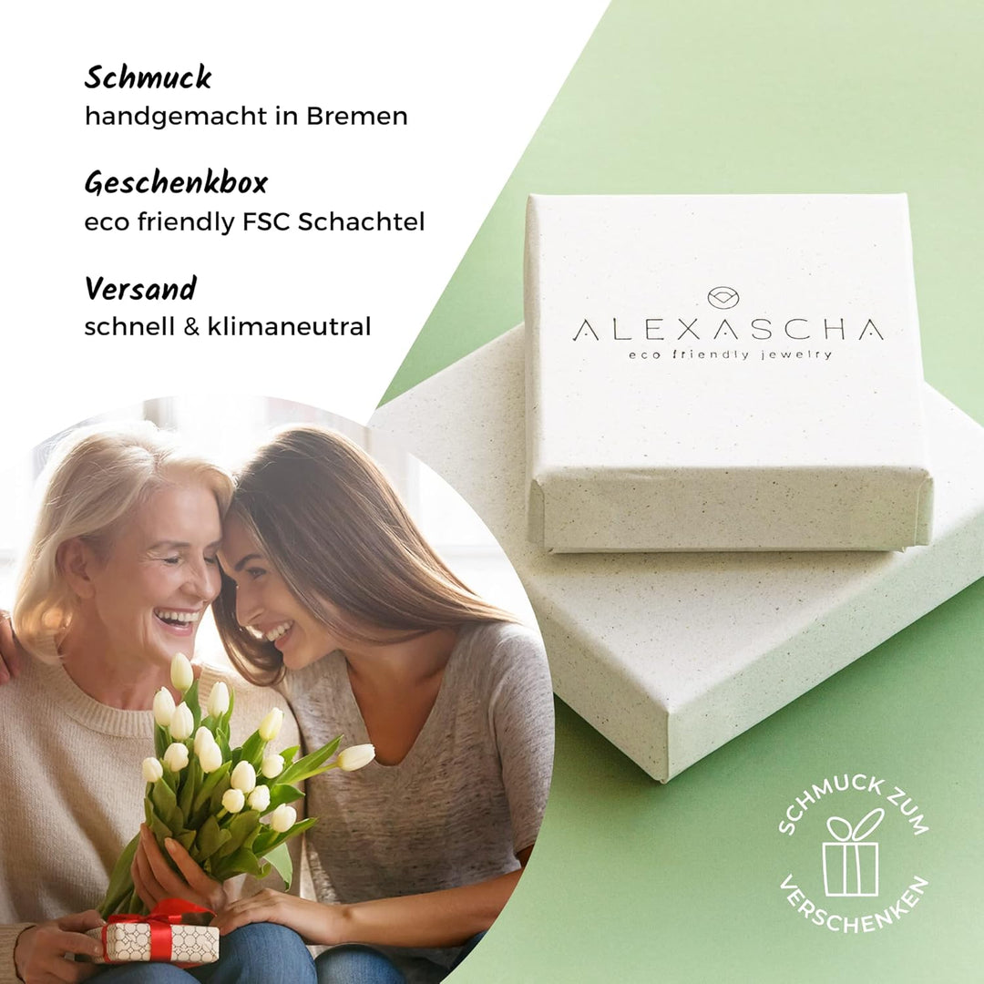 Mutter Tochter Geschenk • Ring Set aus 2 Statement Ringen in Gold • Muttertagsgeschenk • Schmuckset