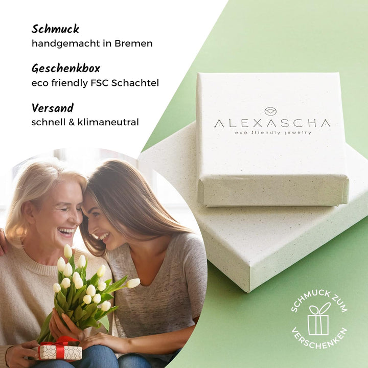 Mutter Tochter Geschenk • Ring Set aus 2 Statement Ringen in Gold • Muttertagsgeschenk • Schmuckset