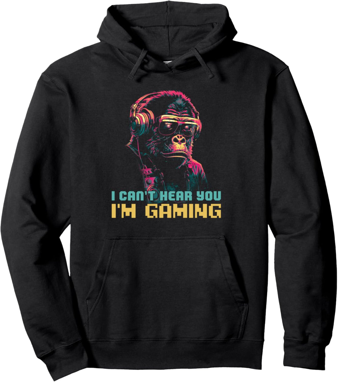 I'm gaming Ich kann dich nicht hören ich zocke Gamer Pullover Hoodie