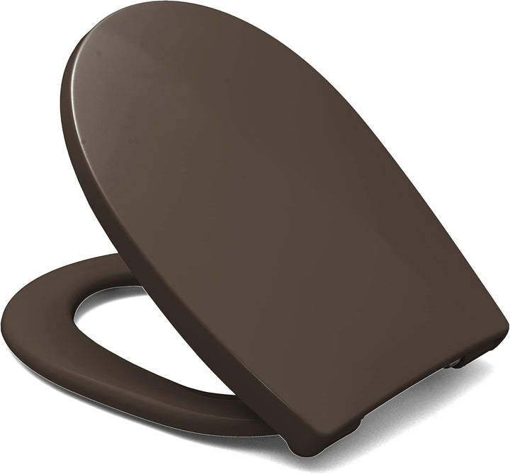 Hamberger WC-Sitz "Passat" (Toilettensitz mit SoftClose, Farbe balibraun, Scharnier Edelstahl C0202Y