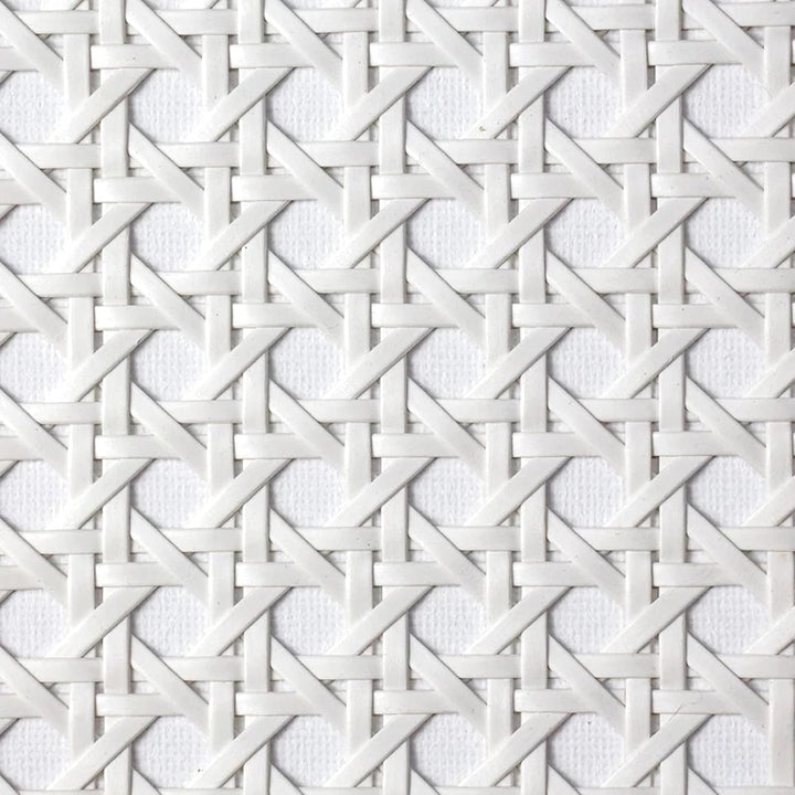 selliner Wiener Geflecht Weiss,40cm X 100cm Schimmelfest Rattan,PE Plastik Wasserdicht Rattan Geflec