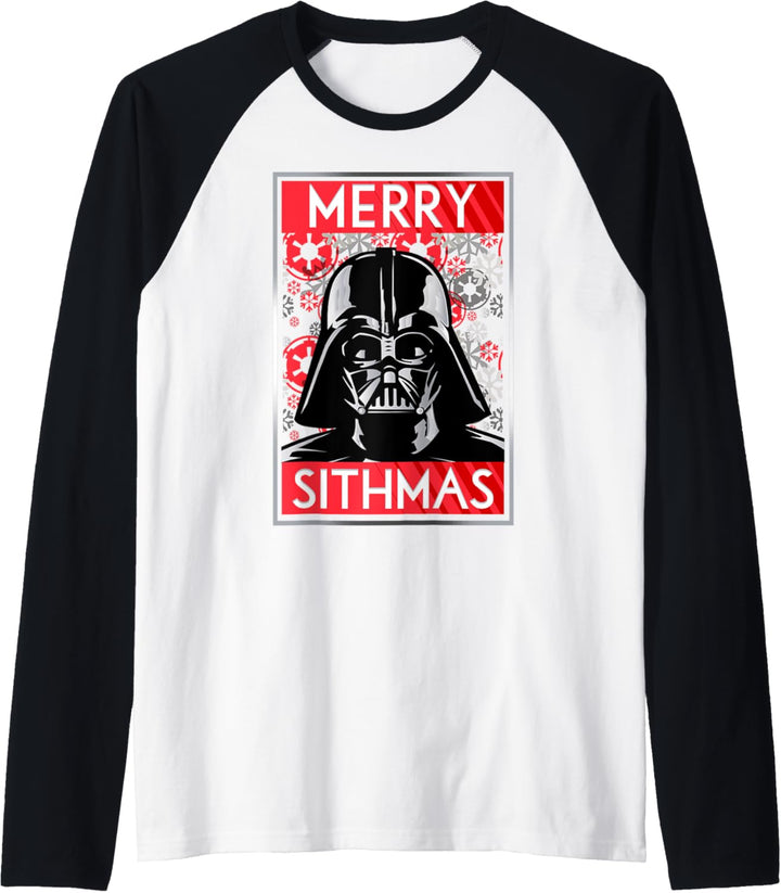 Star Wars Christmas Darth Vader Boxed Merry Sithmas Raglan