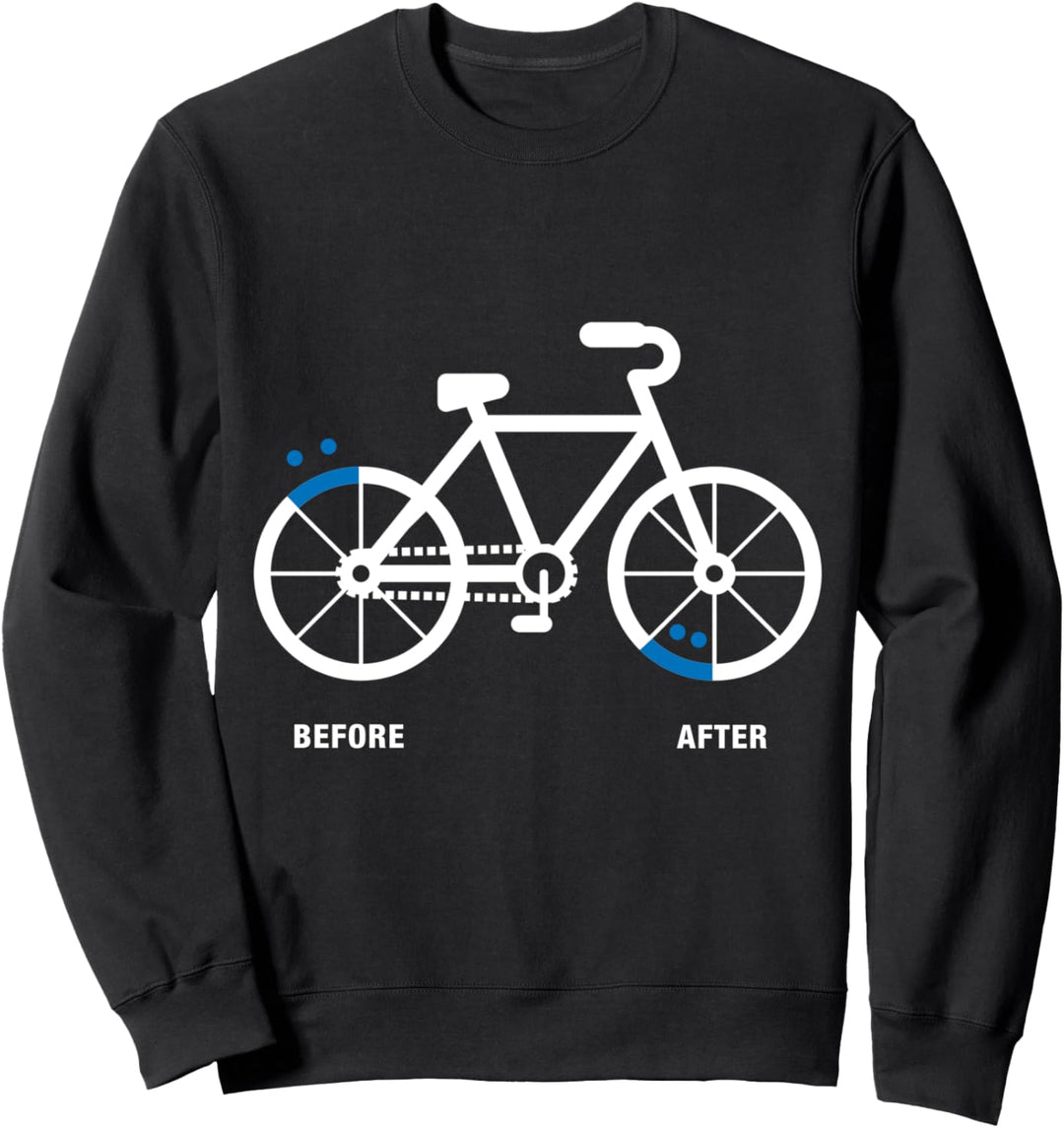 Radfahrer Fahrrad Spruch Fahrradfahrer Herren Damen Rad Sweatshirt