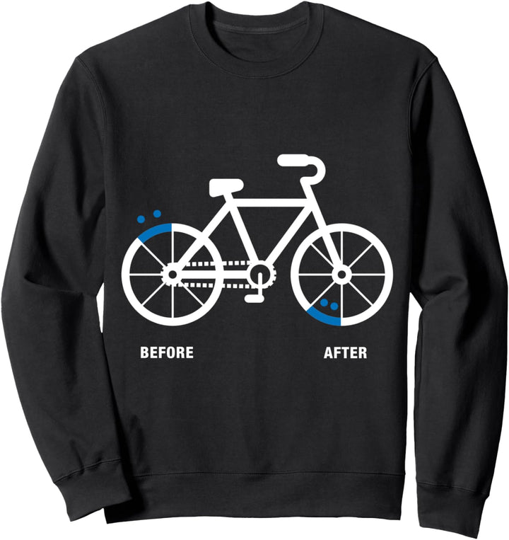 Radfahrer Fahrrad Spruch Fahrradfahrer Herren Damen Rad Sweatshirt