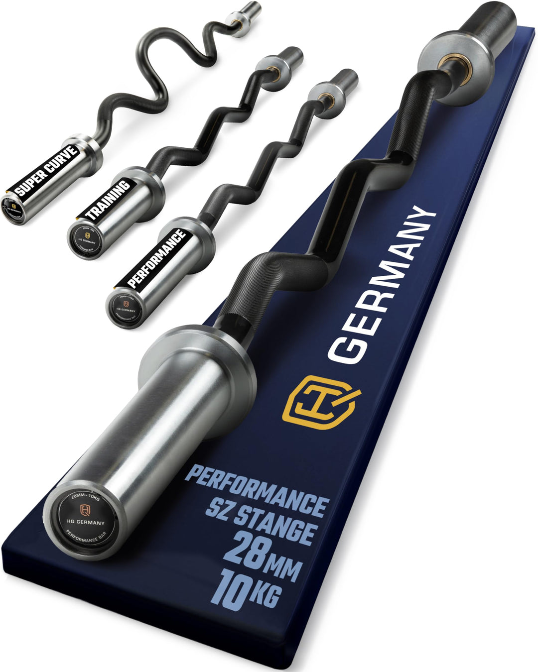HQ Germany® Performance SZ Stange 50mm | 130cm, 10kg Stange (ohne