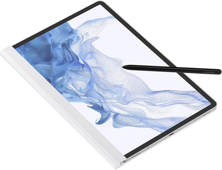 Samsung Note View Cover EF-ZX800 für das Galaxy Tab S7+ | Tab S7 FE | Tab S8+ EF-ZX800PWEGEU, EF-ZX8