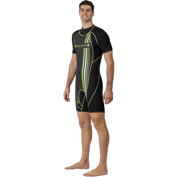 SALVIMAR Herren Shorty Man Schnorchelhose 2,5mm S Schwarz, 2,5mm S Schwarz