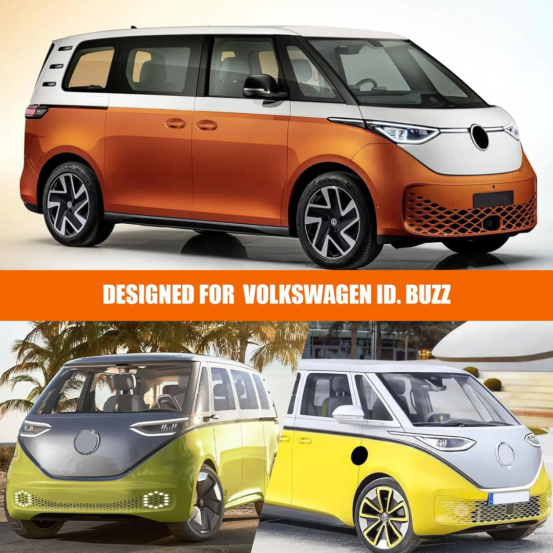 Autoabdeckung Wasserdicht Atmungsaktiv Passend für VW ID. Buzz, ID. Buzz Cargo, Vollgarage Autoplane