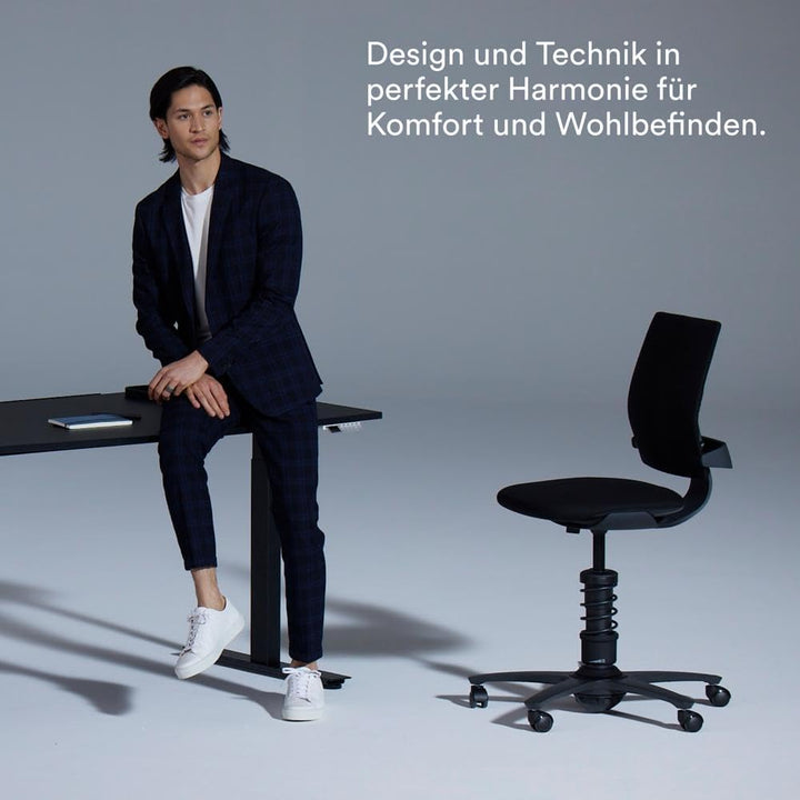 aeris 3Dee ergonomischer Bürostuhl – Schreibtischstuhl mit einzigartiger Rückenlehne – Bürostuhl ohn