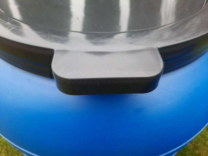 Sterk Plast B200F Fass Durchmesser 55 cm, Fassungsvermögen 200 Liter, Blau