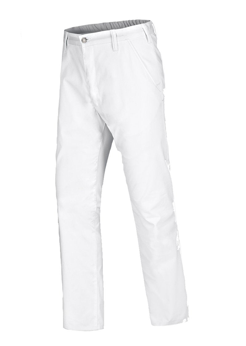 BP Med Trousers 1735-686-21 Chinohose für Herren - Gummizug in der Taille - 48% Baumwolle, 48% Polye