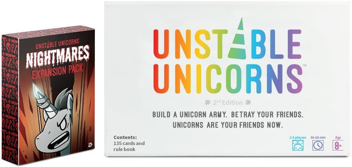 Unstable Games TeeTurtle Erweiterung, Unstabile Einhörner, Alpträume, Kartenspiel, ab 14 Jahren, für